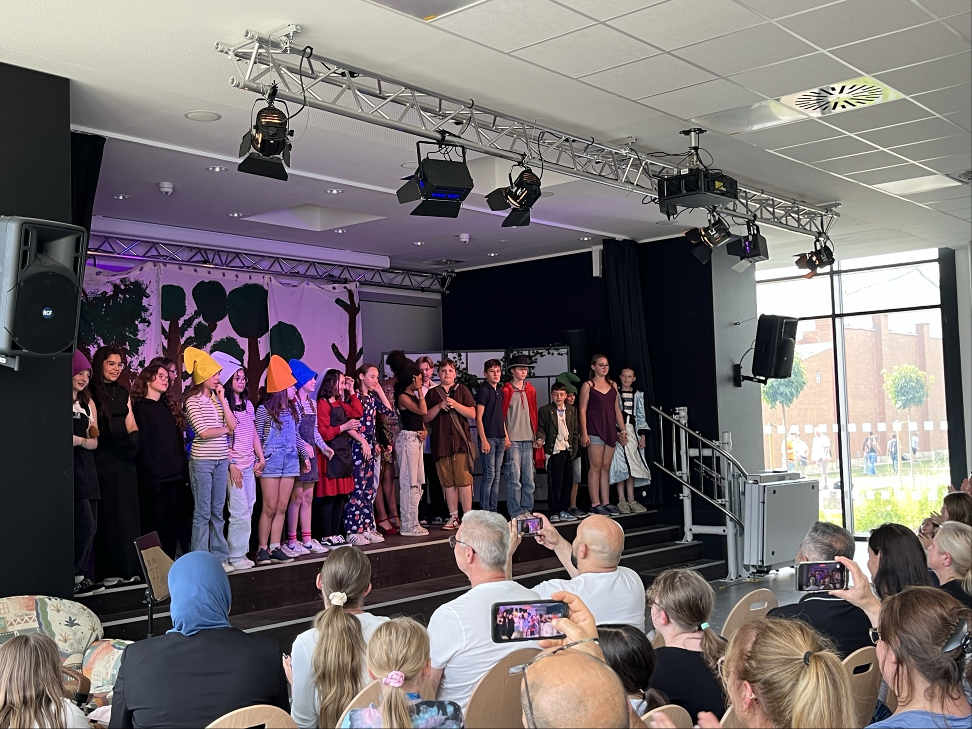 Auftritt der Musical AG