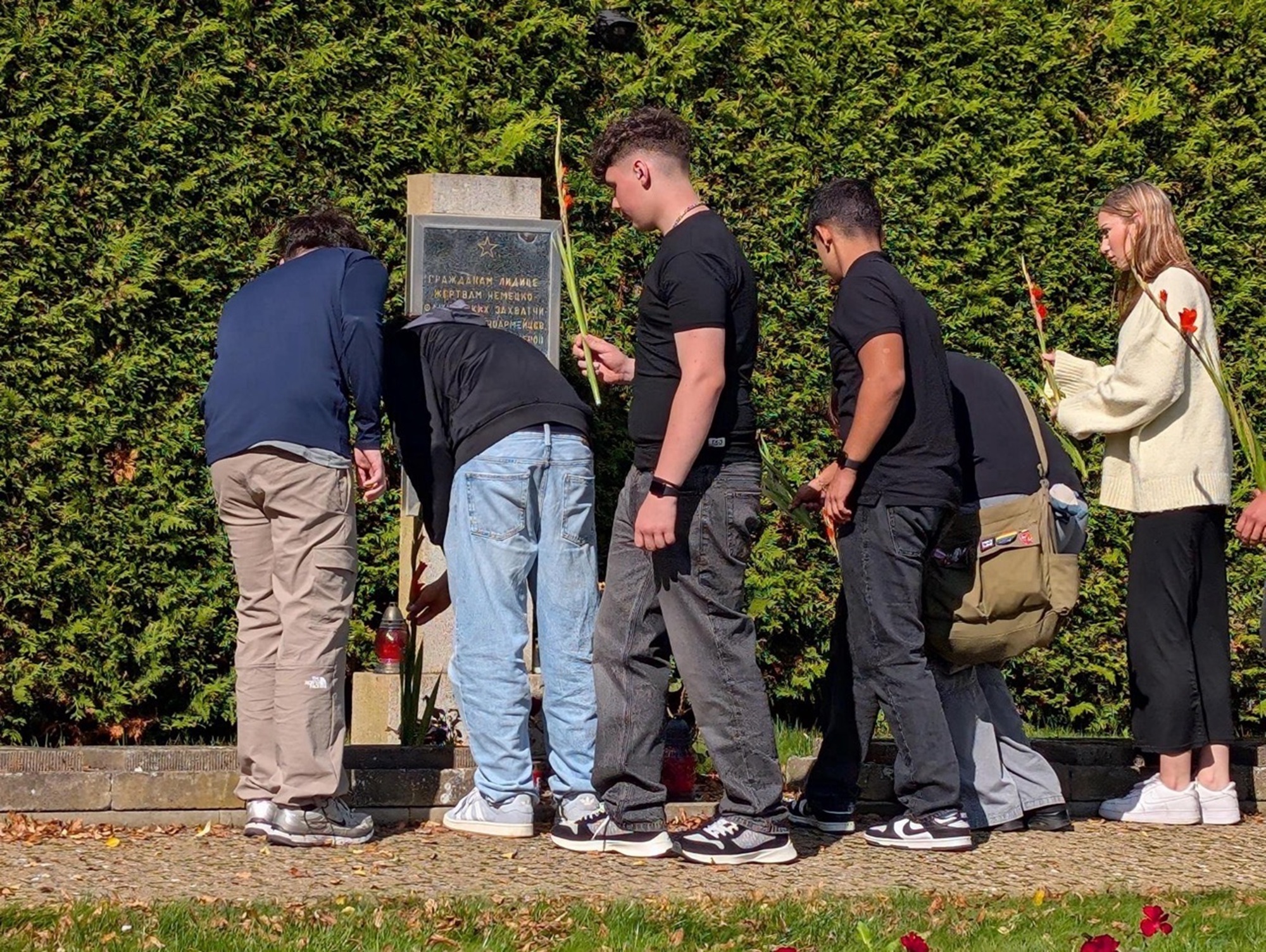 Besuch der Gedenkstätte Lidice