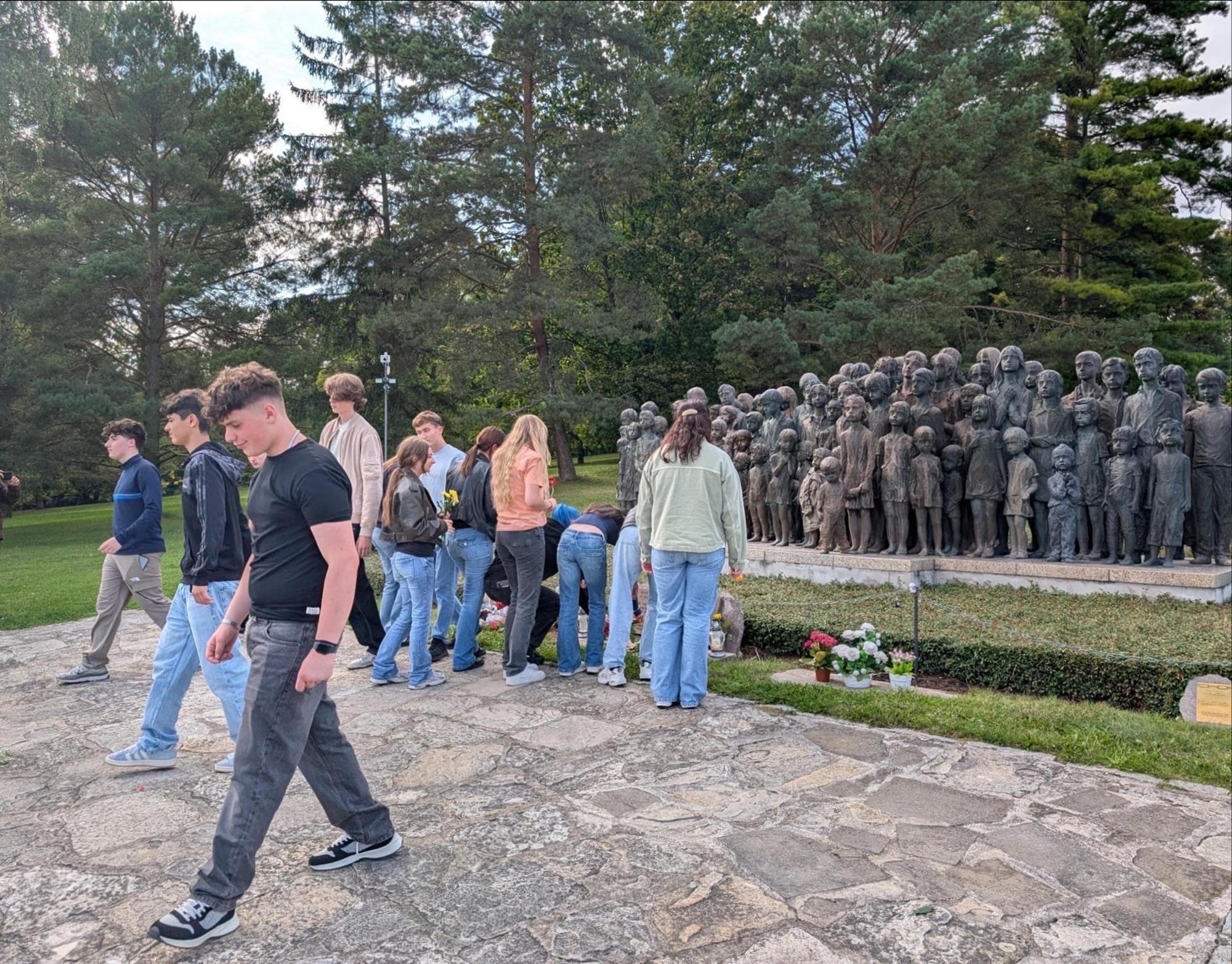 Besuch der Gedenkstätte Lidice